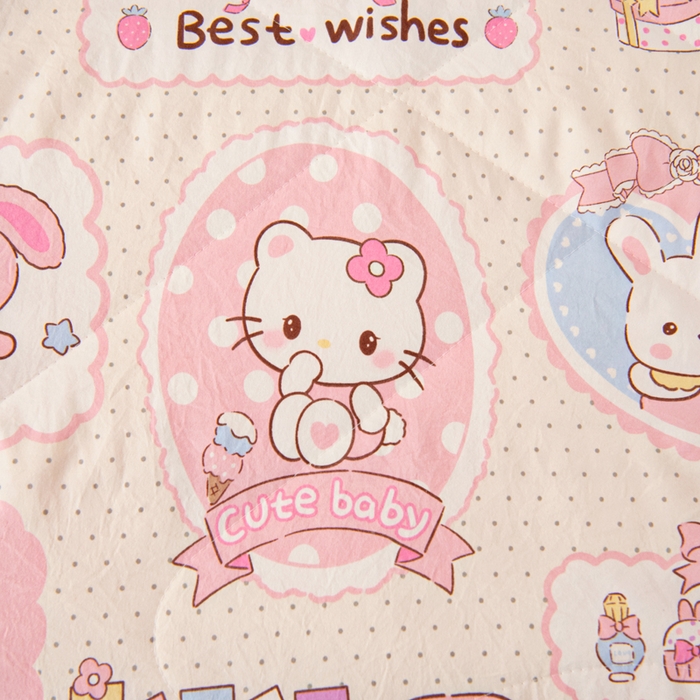 91家纺网 家纺一手货源 找家纺 吉咪兔家纺 2024年新款水洗棉儿童夏凉被婴儿空调被宝宝幼儿园专用大豆芯夏季薄款小被子 粉色猫咪