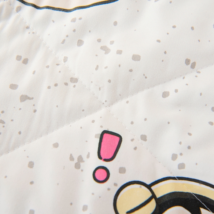 91家纺网 家纺一手货源 找家纺 吉咪兔家纺 2024年新款水洗棉儿童夏凉被婴儿空调被宝宝幼儿园专用大豆芯夏季薄款小被子 顽皮小新