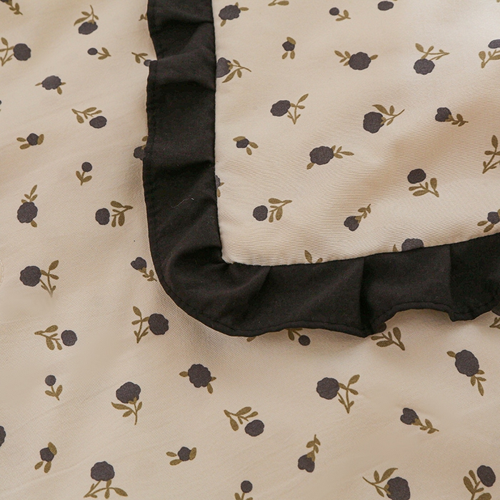 91家纺网 家纺一手货源 找家纺 薇玛仕 2026新款韩版宽边水洗棉大豆夏被赫本风亲肤柔软夏季薄被子 赫本-蝴蝶花