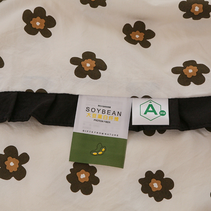 91家纺网 家纺一手货源 找家纺 薇玛仕 2026新款韩版宽边水洗棉大豆夏被赫本风亲肤柔软夏季薄被子 赫本-南薇