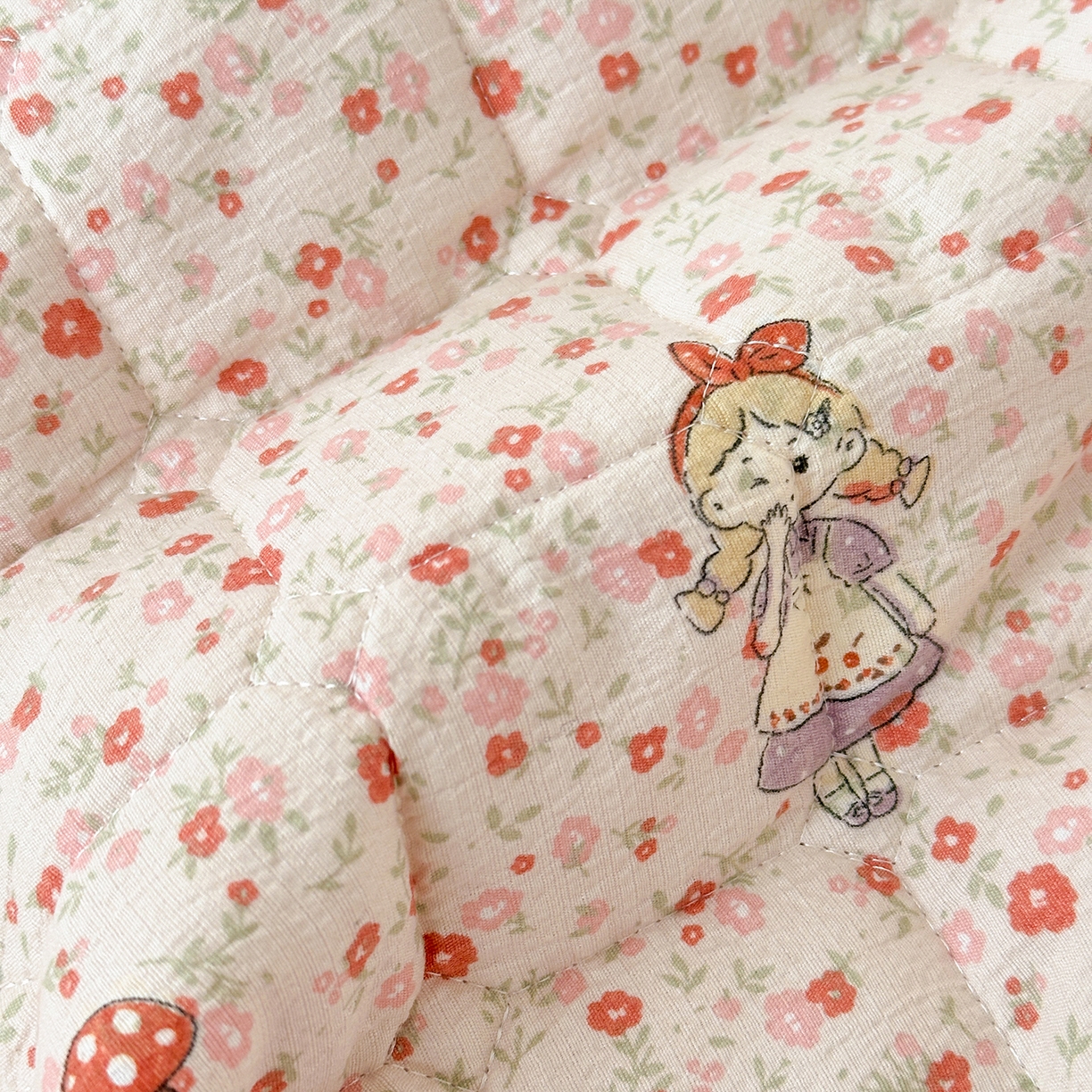 91家纺网 家纺一手货源 找家纺 丽美人家纺 2026新款双层皱皱纱大豆夹棉床笠单床笠床笠单件 JM玛丽