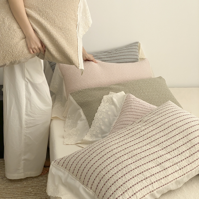 91家纺网 家纺一手货源 找家纺 麻依 2026新款全棉纯棉纱布床盖三件套四季款 组合图仅供展示-不可下单