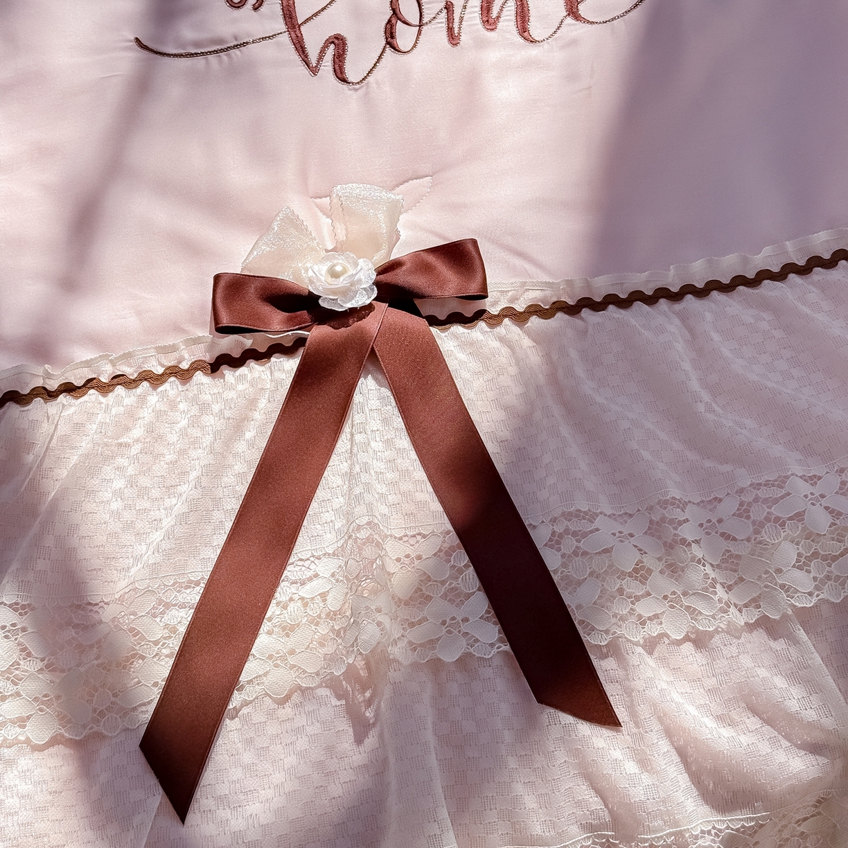 91家纺网 家纺一手货源 找家纺 优姿家纺 2026新款热款法式田园风花边天丝绣花夏被被子被芯 粉玉