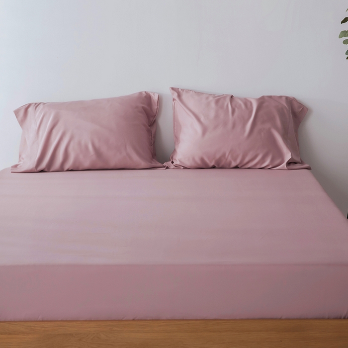 91家纺网 家纺一手货源 找家纺 恩和家纺 2026新款简约竹纤维单枕套枕套单件单品枕套 米粉