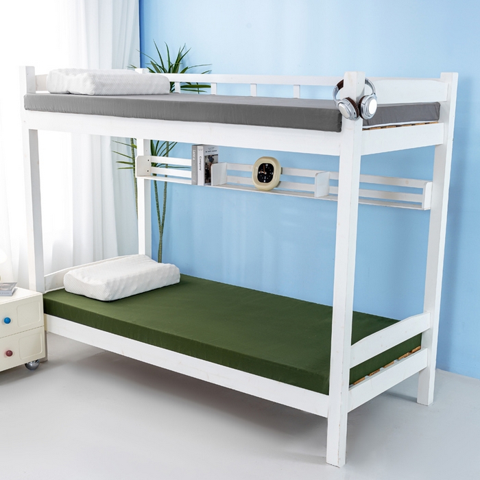 91家纺网 家纺一手货源 找家纺 优雅星家纺 2026新款亲肤磨毛抗压海绵床垫学生床褥子床垫 海绵军绿