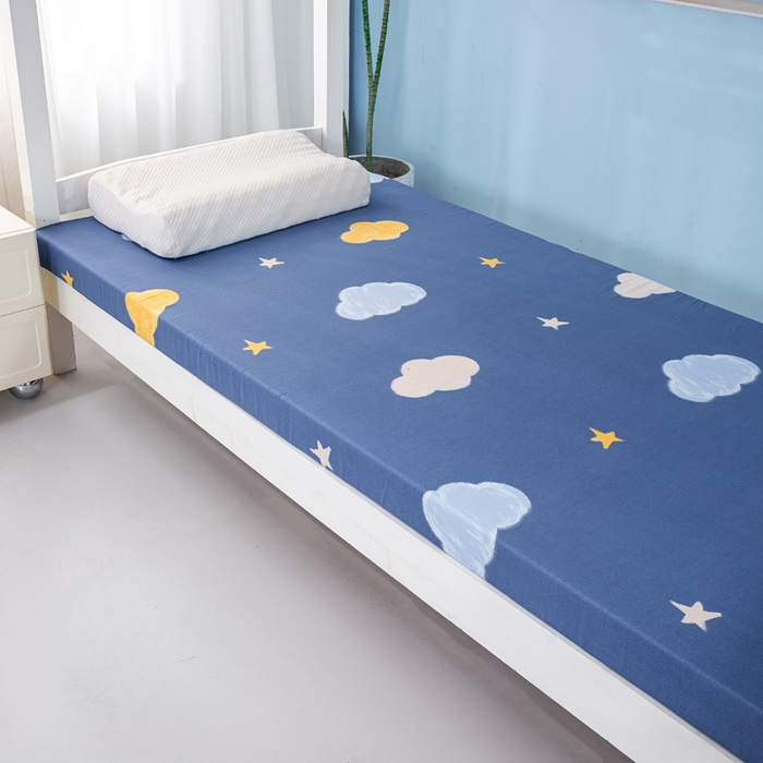 91家纺网 家纺一手货源 找家纺 优雅星家纺 2026新款亲肤磨毛抗压海绵床垫学生床褥子床垫 海绵星云