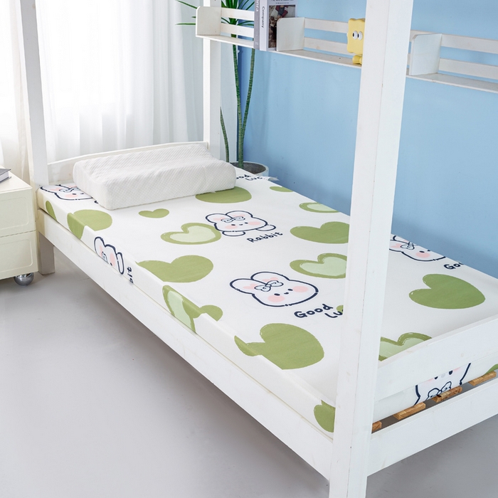 91家纺网 家纺一手货源 找家纺 优雅星家纺 2026新款亲肤磨毛抗压海绵床垫学生床褥子床垫 海绵兔兔