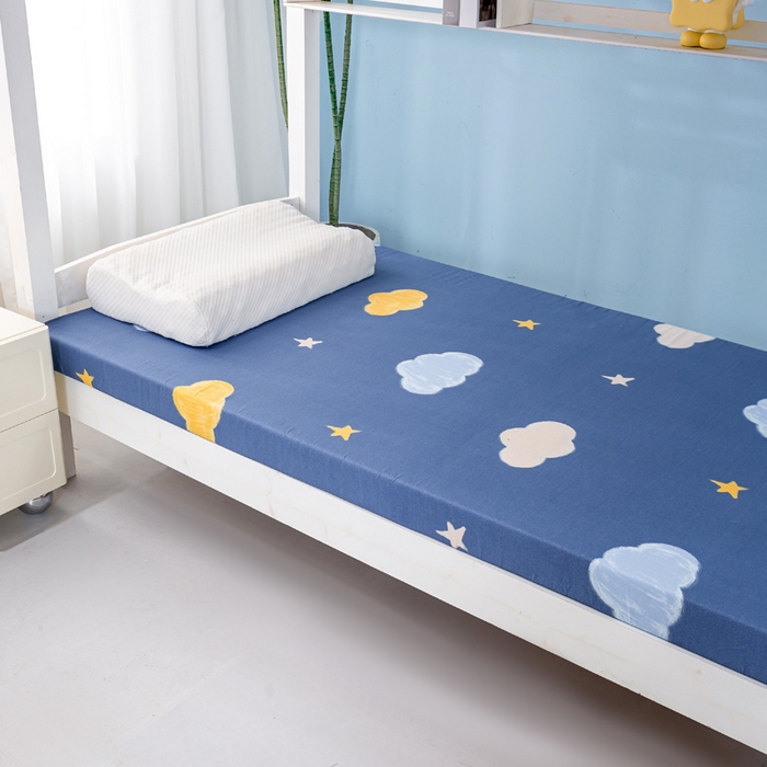 91家纺网 家纺一手货源 找家纺 优雅星家纺 2026新款亲肤磨毛抗压海绵床垫学生床褥子床垫 海绵星云