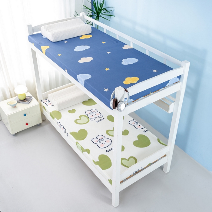 91家纺网 家纺一手货源 找家纺 优雅星家纺 2026新款亲肤磨毛抗压海绵床垫学生床褥子床垫 海绵兔兔