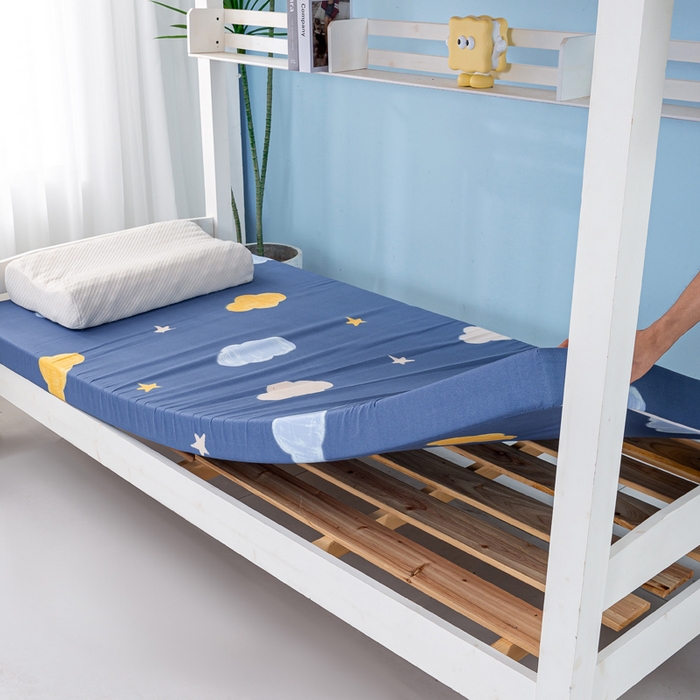 91家纺网 家纺一手货源 找家纺 优雅星家纺 2026新款亲肤磨毛抗压海绵床垫学生床褥子床垫 海绵星云