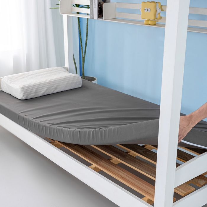 91家纺网 家纺一手货源 找家纺 优雅星家纺 2026新款亲肤磨毛抗压海绵床垫学生床褥子床垫 海绵灰