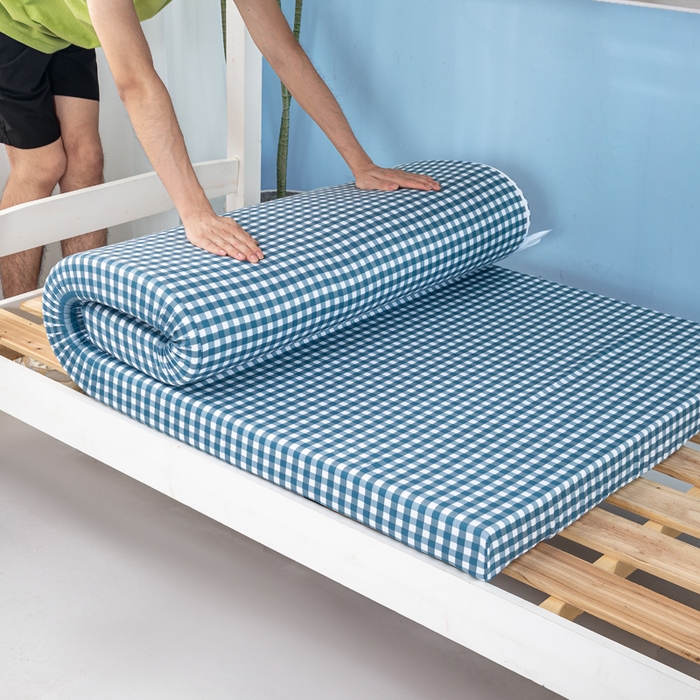 91家纺网 家纺一手货源 找家纺 优雅星家纺 2026新款亲肤磨毛抗压海绵床垫学生床褥子床垫 海绵小格