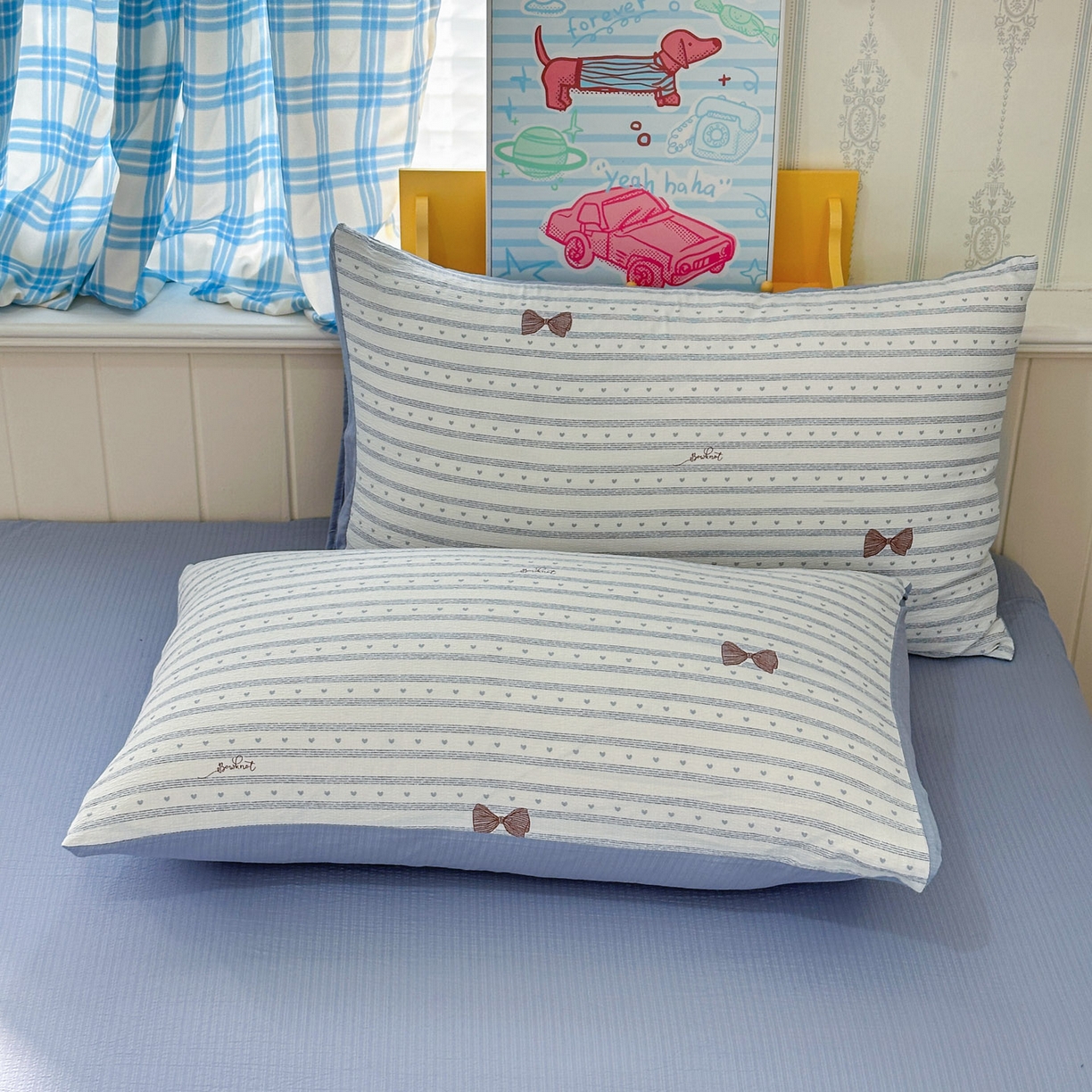 91家纺网 家纺一手货源 找家纺 N先生+V 13814689556 发大图/买家秀 2026春夏新款A类泡芙双层纱夏被系列夏凉被空调被 可颂（夏被）