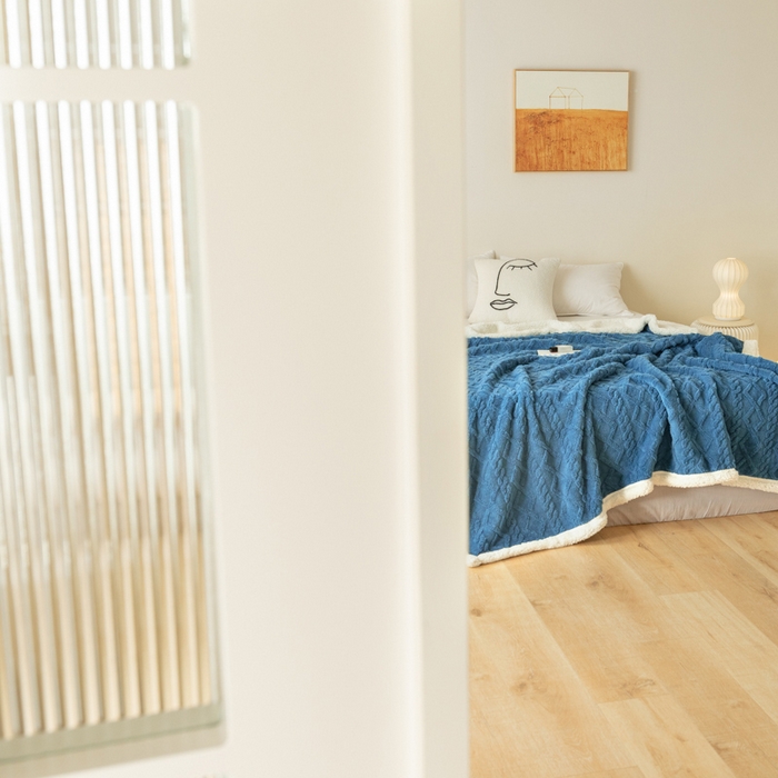 91家纺网 家纺一手货源 找家纺 （总）优雅星家纺 2026直播热款高克重双面绒塔芙绒羊羔绒复合提花毯子毛毯盖毯