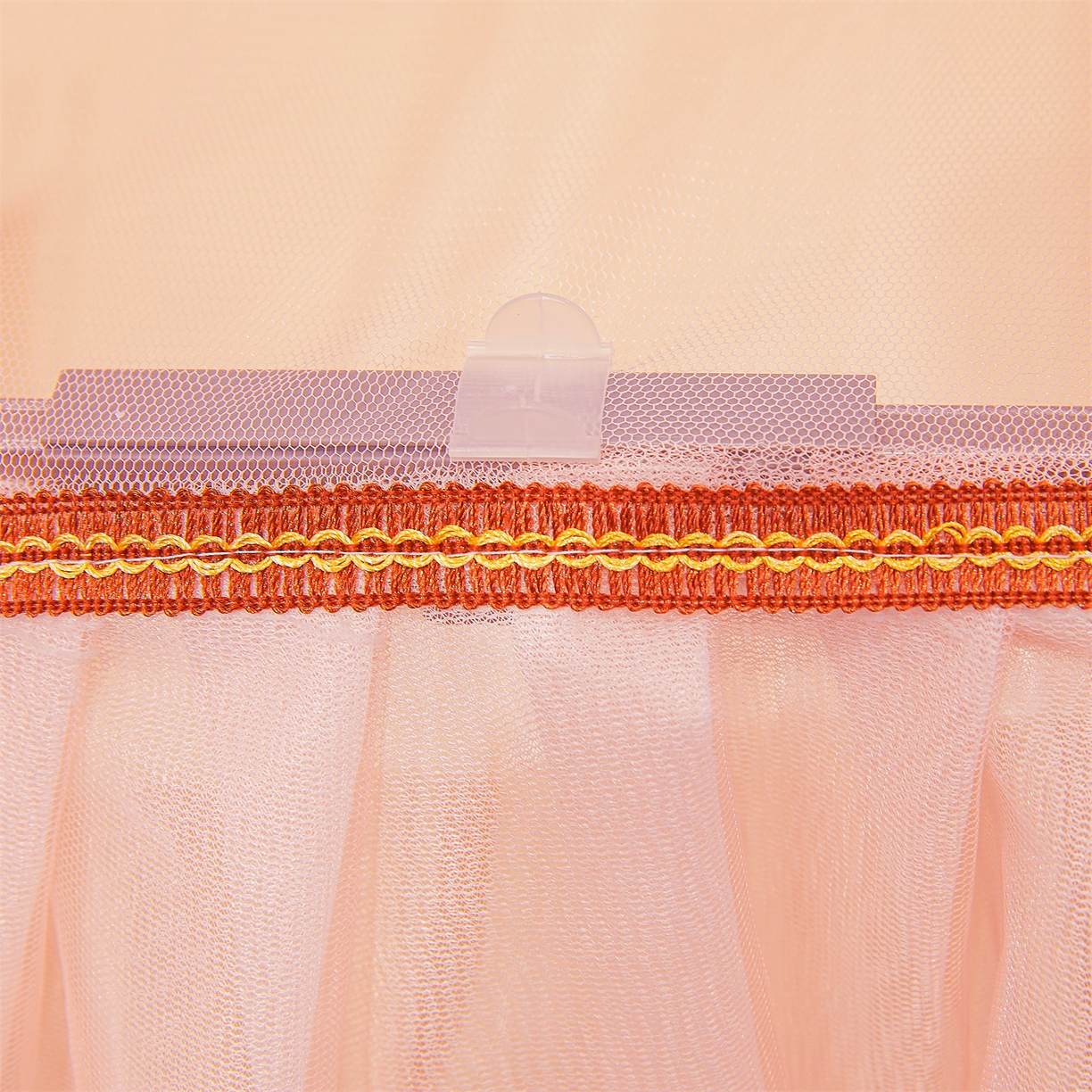 91家纺网 家纺一手货源 找家纺 舞夜盛世 2026新款U型导轨落地宫廷蚊帐-花好月圆 花好月圆-玉色