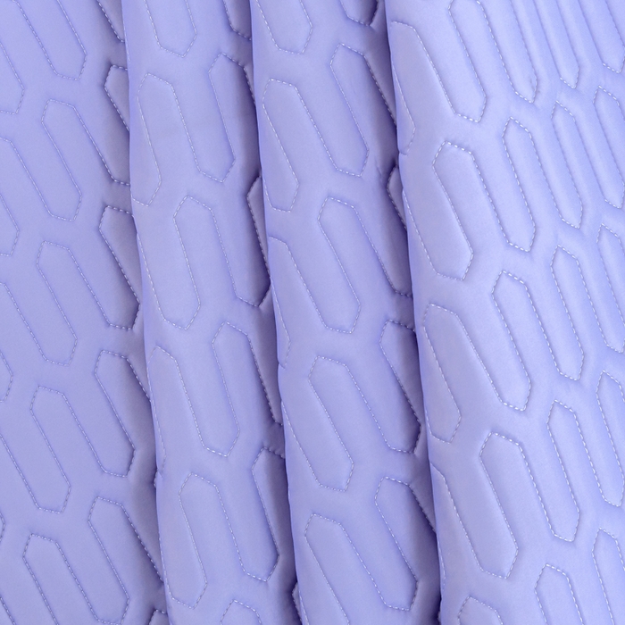 91家纺网 家纺一手货源 找家纺 优雅星家纺 2026新款清新时尚凉感丝0.35乳胶凉席-纯色 炫丽紫