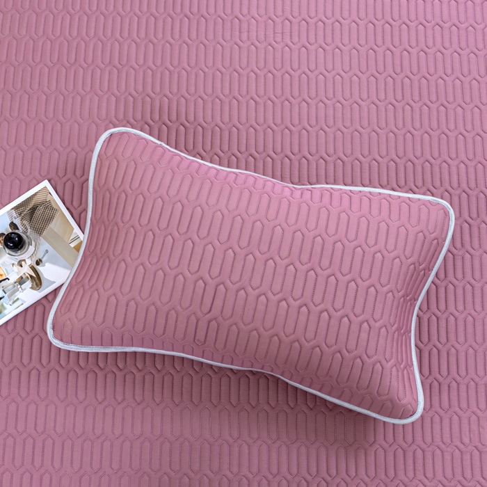 91家纺网 家纺一手货源 找家纺 优雅星家纺 2026新款清新时尚凉感丝0.35乳胶凉席-纯色 轻奢紫