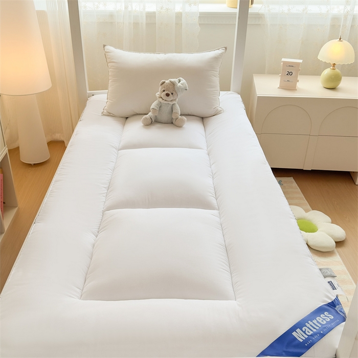 91家纺网 家纺一手货源 找家纺 （总）优雅星家纺 2026新款A类水洗棉抗菌大豆床垫千鸟格系列