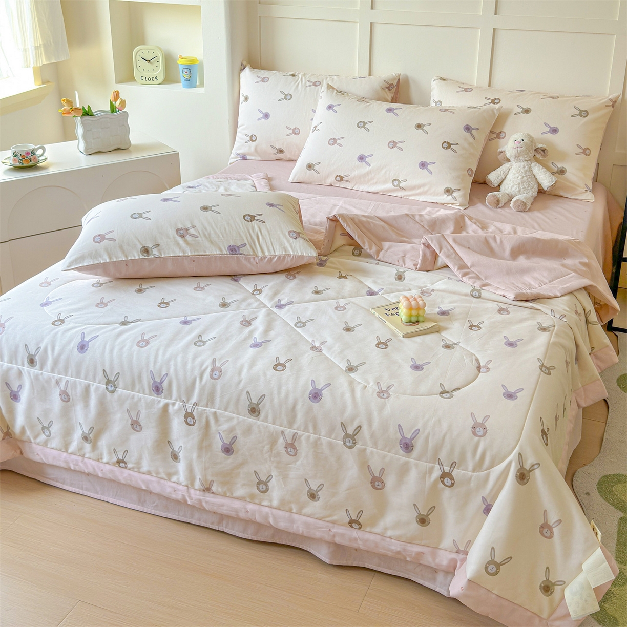 91家纺网 家纺一手货源 找家纺 （总）奥裕家纺 2026春夏新款全棉棉花夏被夏凉被空调被