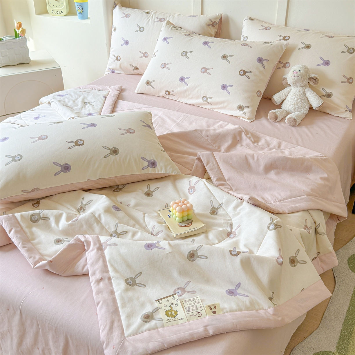 91家纺网 家纺一手货源 找家纺 （总）奥裕家纺 2026春夏新款全棉棉花夏被夏凉被空调被