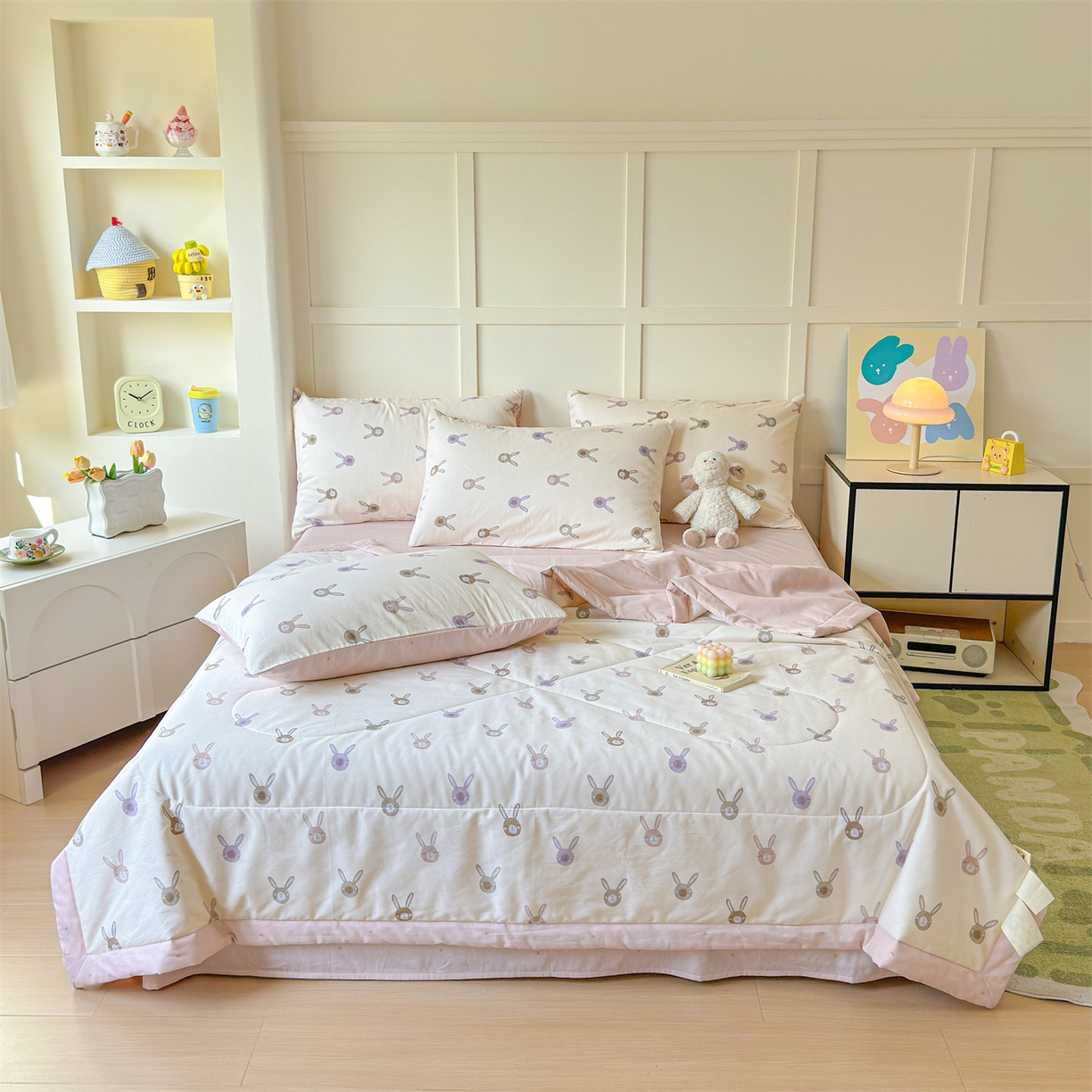 91家纺网 家纺一手货源 找家纺 （总）奥裕家纺 2026春夏新款全棉棉花夏被夏凉被空调被