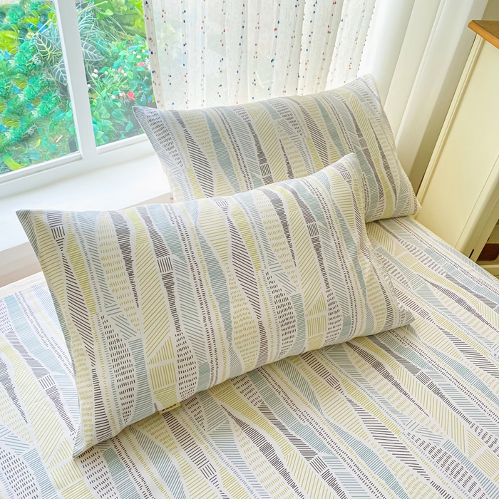 91家纺网 家纺一手货源 找家纺 金泰莱 2026春夏新款100%全棉纯棉老粗布床单凉席席子 卡罗拉