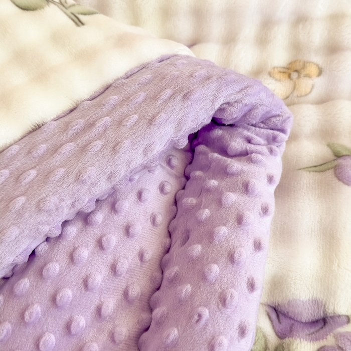 91家纺网 家纺一手货源 找家纺 优雅星家纺 2026新款亲肤舒适兔毛绒豆豆绒冬被 爱丽丝