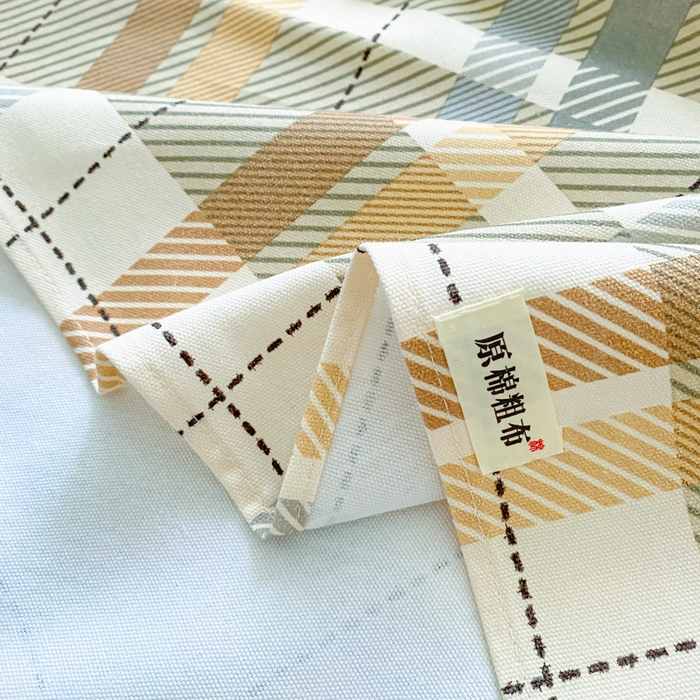 91家纺网 家纺一手货源 找家纺 金泰莱 2026春夏新款100%全棉纯棉老粗布床单凉席席子 浅棕