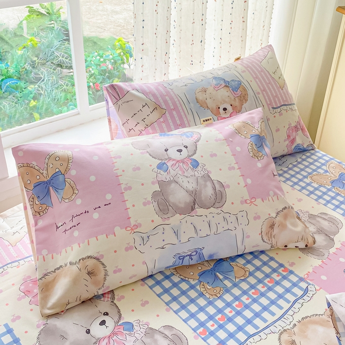 91家纺网 家纺一手货源 找家纺 金泰莱 2026春夏新款100%全棉纯棉老粗布床单凉席席子 童格