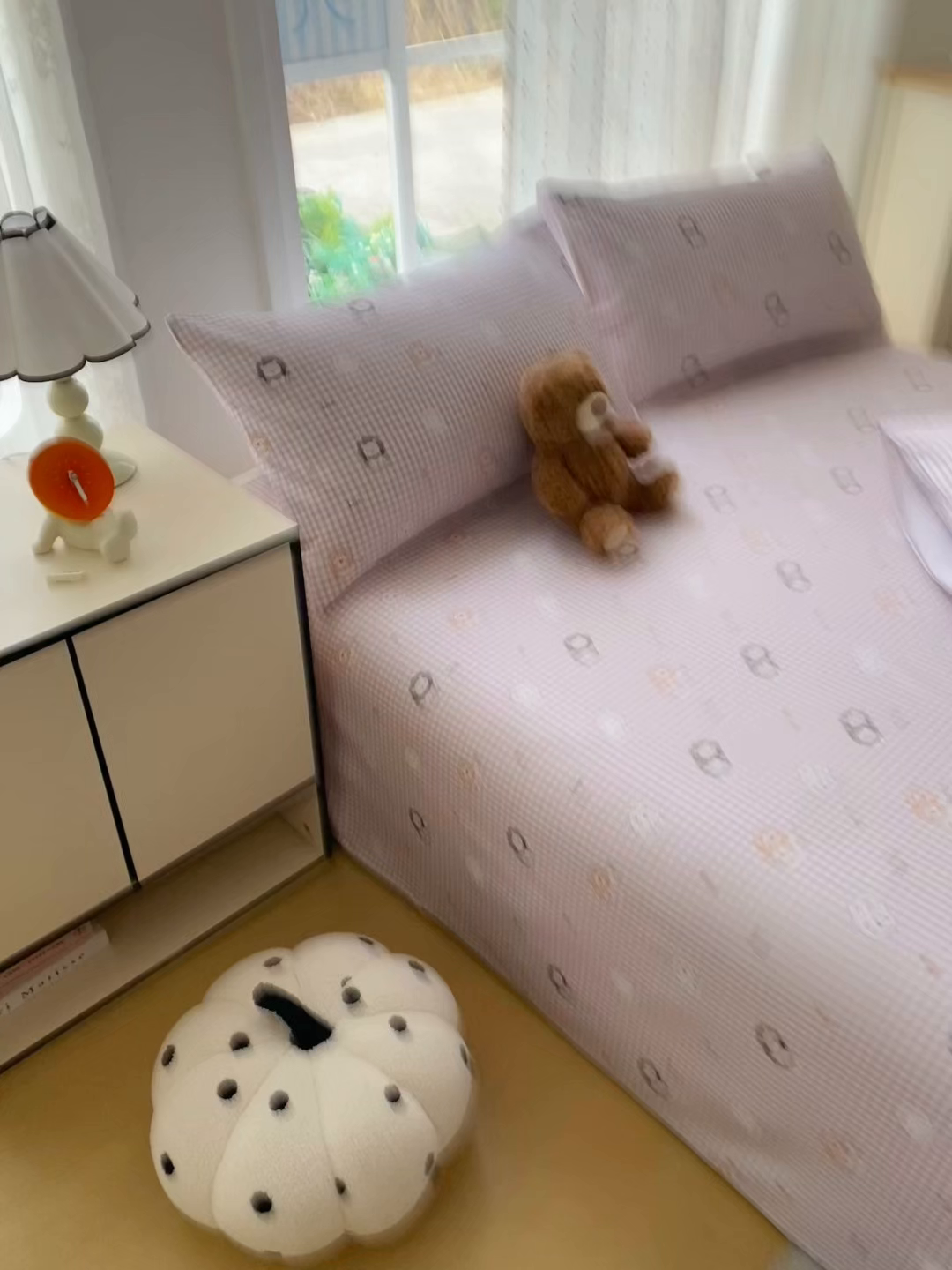 91家纺网 家纺一手货源 找家纺 金泰莱 2026春夏新款100%全棉纯棉老粗布床单凉席席子 小狮子