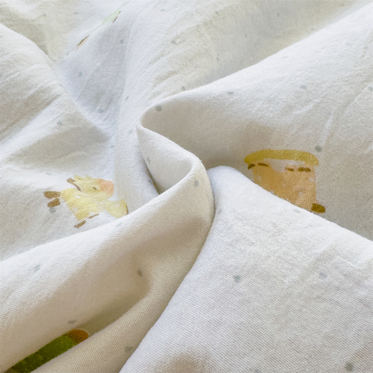 91家纺网 家纺一手货源 找家纺 （总）奥裕家纺 2026春夏新款双层纱夏被夏凉被空调被四件套