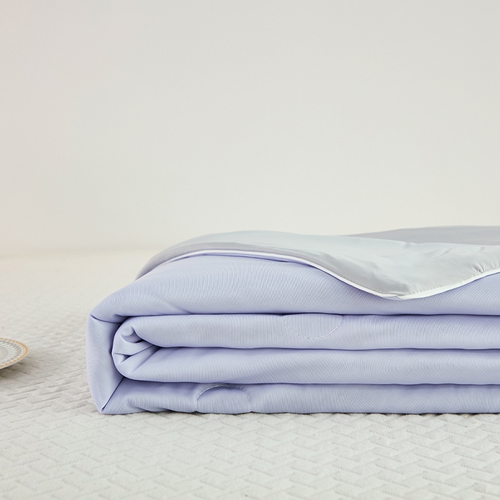 91家纺网 家纺一手货源 找家纺 （总）优雅星家纺 2026新款双面凉感丝A类氨纶凉感天丝纯色夏凉被冰激凌夏被西瓜凉感丝夏被