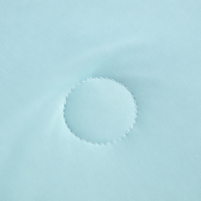 91家纺网 家纺一手货源 找家纺 优雅星家纺 2026新款双面凉感丝A类氨纶凉感天丝纯色夏凉被冰激凌夏被西瓜凉感丝夏被 蓝拼灰