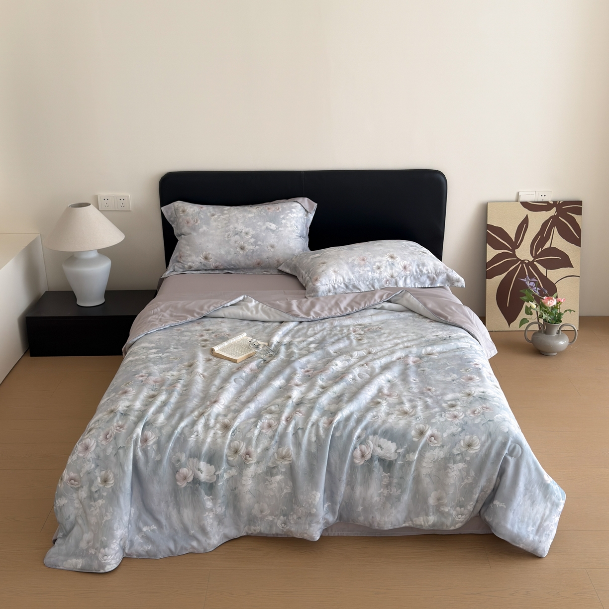 91家纺网 家纺一手货源 找家纺 （总）优彩 2026春夏新款50天丝夏被莱赛尔纤维夏被四件套天丝夏被单夏被单床笠单床单（控价单夏被不低于150）