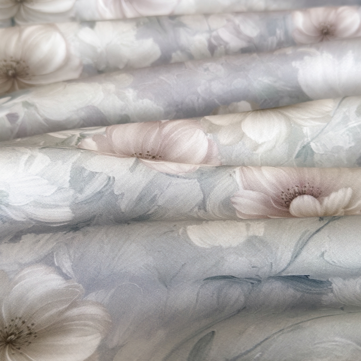 91家纺网 家纺一手货源 找家纺 优彩 2026春夏新款50天丝夏被莱赛尔纤维夏被四件套天丝夏被单夏被单床笠单床单（控价单夏被不低于150） 云半-蓝灰