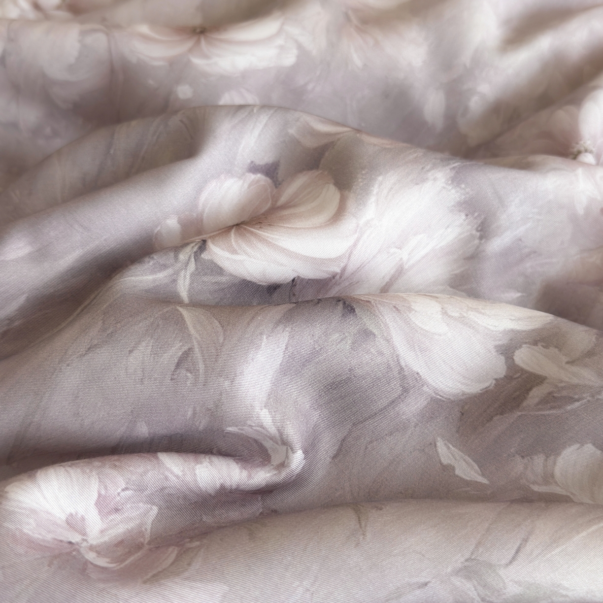 91家纺网 家纺一手货源 找家纺 优彩 2026春夏新款50天丝夏被莱赛尔纤维夏被四件套天丝夏被单夏被单床笠单床单（控价单夏被不低于150） 云半-紫