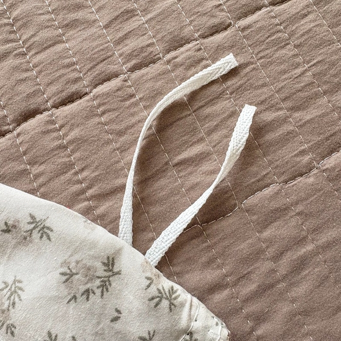 91家纺网 家纺一手货源 找家纺 铠畅 2026春夏新款 锦朵系列韩版水洗棉小清新古棉床盖四件套 锦朵 花语兔