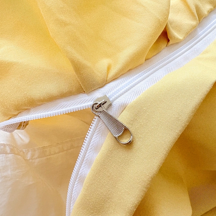 91家纺网 家纺一手货源 找家纺 铠畅 2026春夏新款 锦朵系列韩版水洗棉小清新古棉床盖四件套 锦朵 木马乐园黄