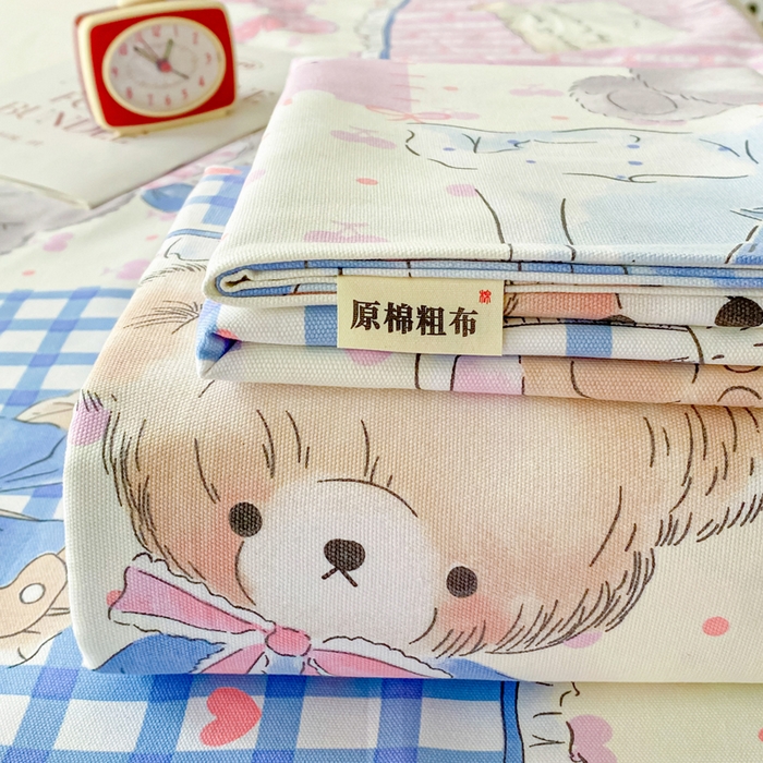 91家纺网 家纺一手货源 找家纺 （总）首爱家纺 2026春夏新款100%全棉纯棉老粗布床单凉席席子