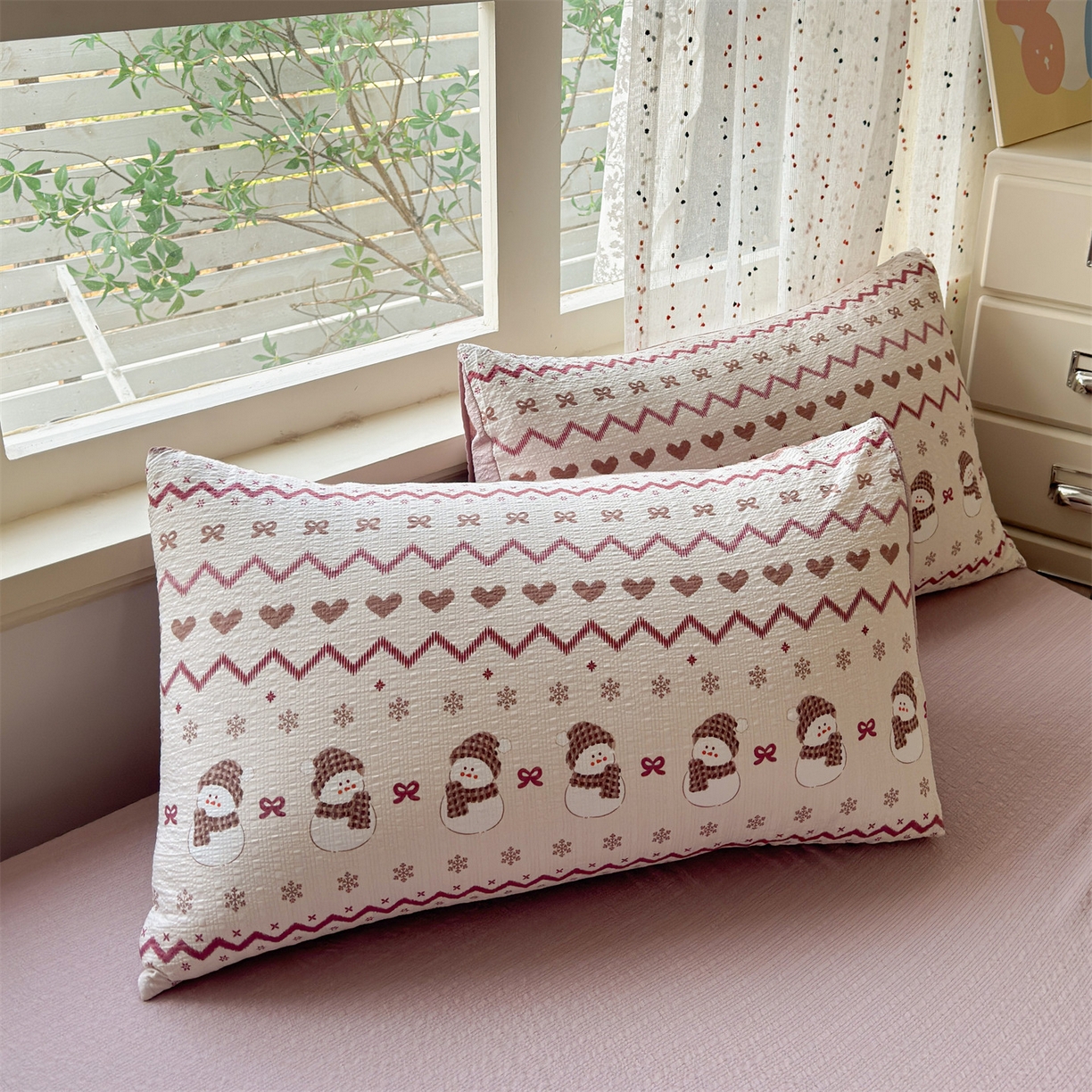 91家纺网 家纺一手货源 找家纺 奥裕家纺 2026春夏新款皱皱纱夏被夏凉被空调被四件套 冰雪世界