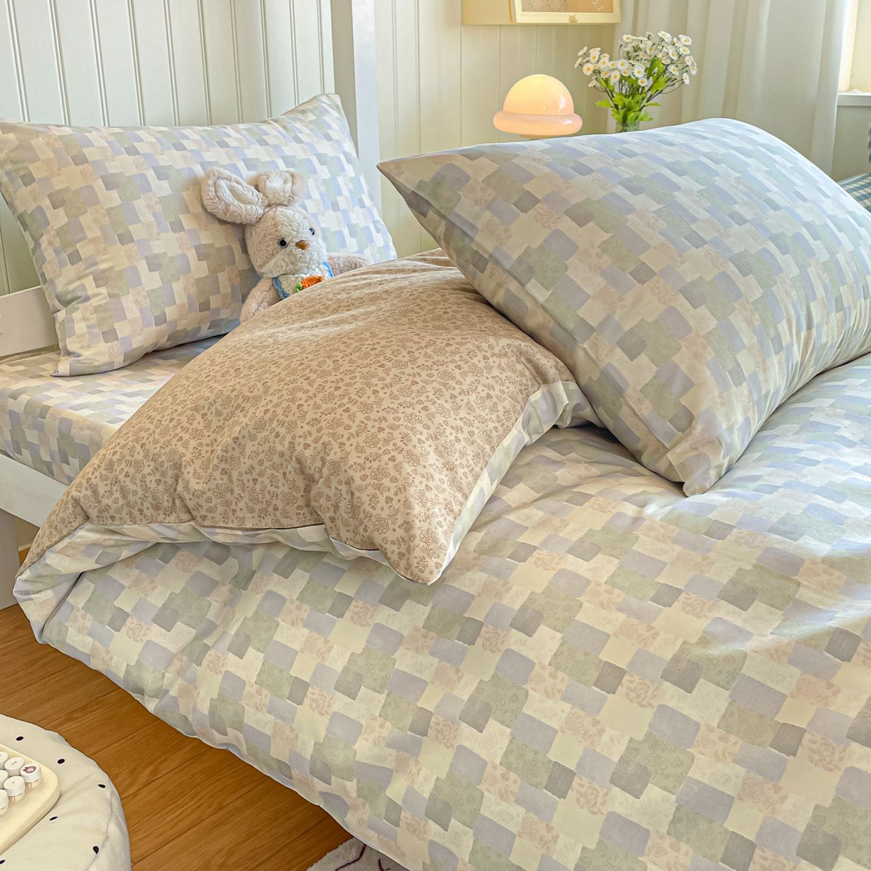 91家纺网 家纺一手货源 找家纺 女子家纺 2026新款春夏13070印花床笠单品床笠床笠单件 唐顿庄园