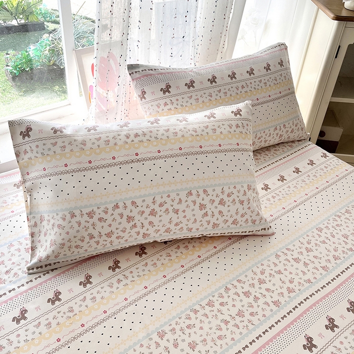 91家纺网 家纺一手货源 找家纺 首爱家纺 2026春夏新款100%全棉纯棉老粗布床单凉席席子 小红马