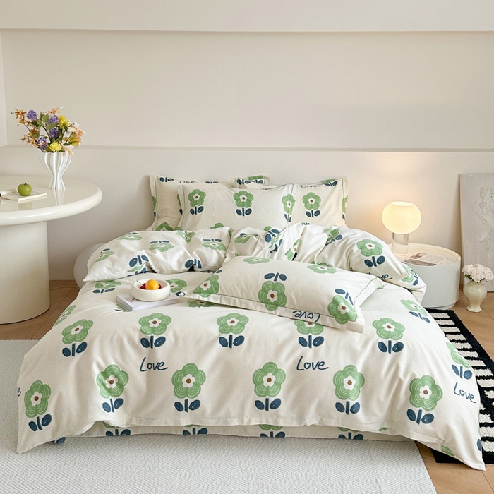 91家纺网 家纺一手货源 找家纺 （总）塞纳 2026新款铂金暖绒加厚磨毛四件套