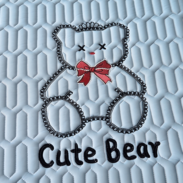 91家纺网 家纺一手货源 找家纺 炫拼家纺 2026新款coco熊床裙款乳胶凉席 coco熊-宾利蓝