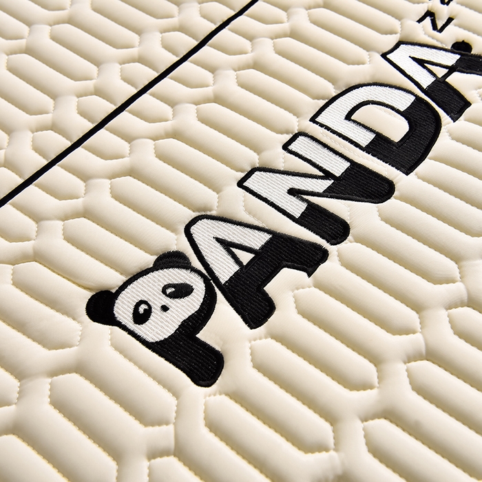 91家纺网 家纺一手货源 找家纺 炫拼家纺 2026新款Hpanda床笠款凉感丝乳胶凉席 Hipanda-玉石白