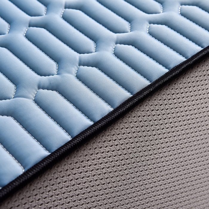 91家纺网 家纺一手货源 找家纺 炫拼家纺 2026新款Hpanda床笠款凉感丝乳胶凉席 Hipanda-宾利蓝