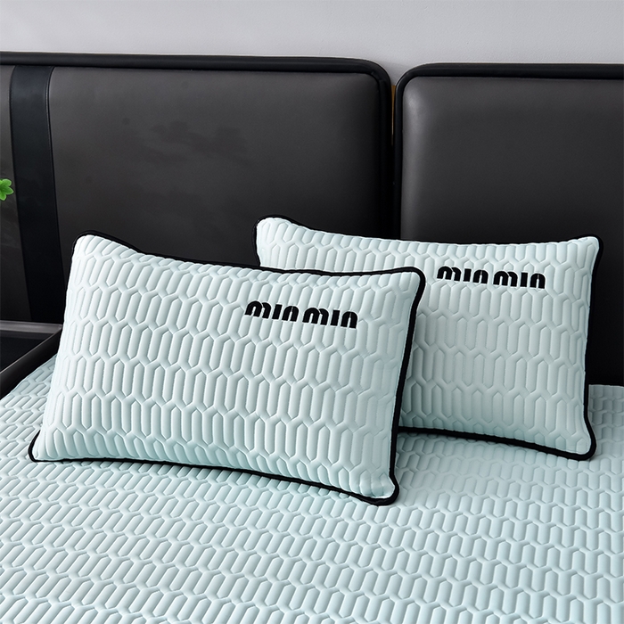 91家纺网 家纺一手货源 找家纺 炫拼家纺 2026新款平铺款乳胶凉席-minmin minmin冰雪蓝