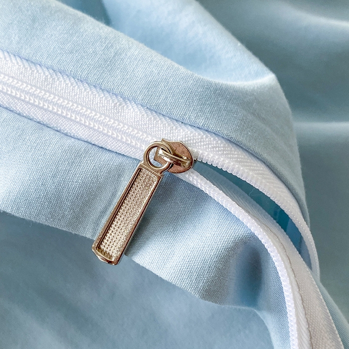 91家纺网 家纺一手货源 找家纺 拼社家纺 2026新款A类母婴级全棉纯棉水洗棉四件套毛巾绣纯棉四件套床上用品提供买家秀 甜心小狗-奶昔白蓝