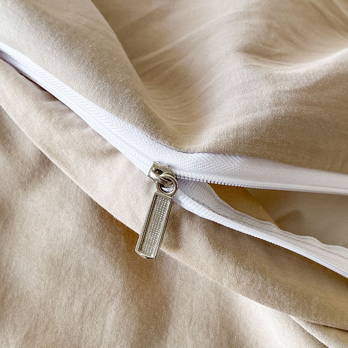 91家纺网 家纺一手货源 找家纺 拼社家纺 2026新款A类母婴级全棉纯棉水洗棉四件套毛巾绣纯棉四件套床上用品提供买家秀 萌宠派对-卡其