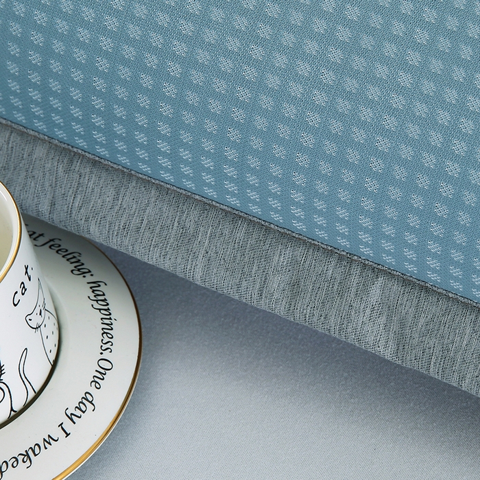 91家纺网 家纺一手货源 找家纺 小牛席业 2026新款海岛夏日凉感冰丝枕套凉枕套夏天枕套冰丝枕套竹枕套藤枕套冰藤枕套 海岛夏日凉感冰丝枕套-蓝色